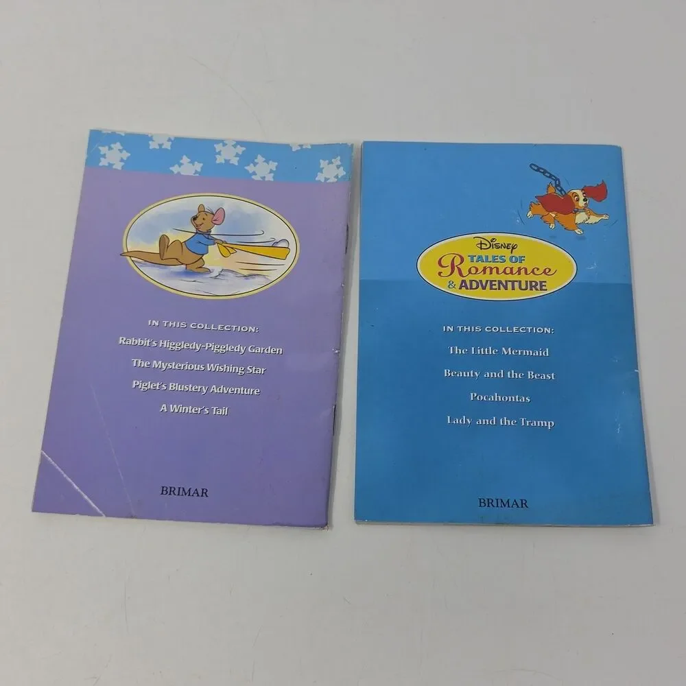 Disney Childrens Mini Book Lot of 11 Paperback 2001 Winnie The Pooh Brimar